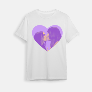 Remera Lali y Mo Violeta